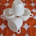 RESERVED for Masako...Corning Milk Glass Coffee Cup