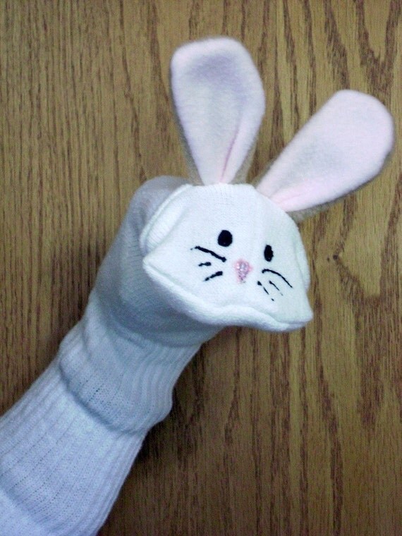 Rabbit Bunny Sock Puppet