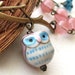 Pink Owl. Cherry Quartz Gemstone Bracelet