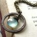 Breeze. Peruvian Blue Chalcedony Gemstone Necklace