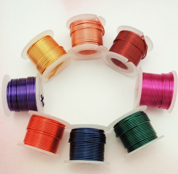 28 gauge Colorful Enameled Coated Copper Wire Sample Pack