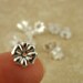 3 pairs Sterling Silver Ear Nuts - Heavyweight and Large - Stabilize