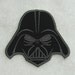 Darth Vader Fabric Embroidered Iron On or Sew On Applique Patch