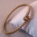 Victorian Snake Bracelet Gold Filled Twist Bangle
