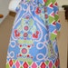 childrens Pillowcase dress Easter dresses toddler Ooh la la blue pink green Michael Miller by blake and bailey
