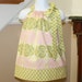 midwest SALE Pillowcase dress girls, toddler, baby, girls dress, amy butler, maze pink sage green blakeandbailey