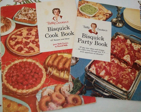 RESERVED for Liz SALE 2 Betty Crocker 1950s by BlueSkyLane