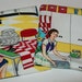 2 1950's kitchen look coasters