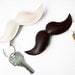 Moustache Keyrings