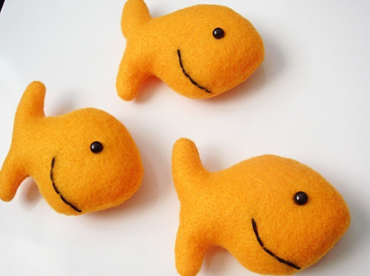 gold fish plush