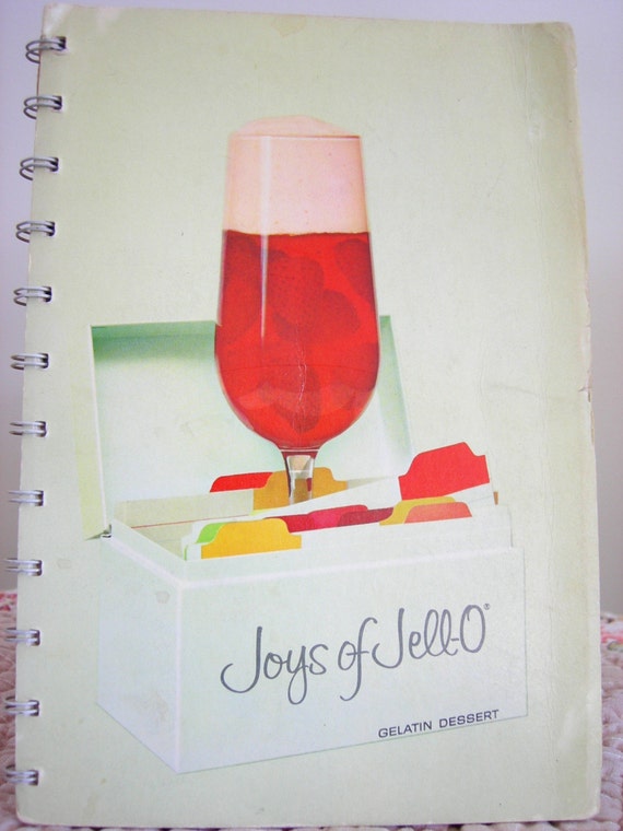 Vintage JOYS OF JELLO Gelatin Dessert COOKBOOK 1963 First