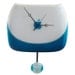 Our iClock is a former Apple iBook Blueberry Clamshell Laptop recycled as a Pendulum Wall Clock.