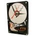 Cool Gadget Hard Drive Clock with Magnet Stand and Red Zigzag Hand