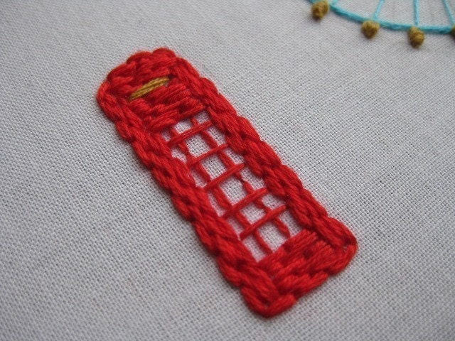 London embroidery pdf pattern London embroidery pdf pattern