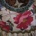 Vintage barkcloth and Leopard Carpet Bag