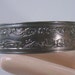 Vintage Steel Art Nouveau Cuff Bracelet