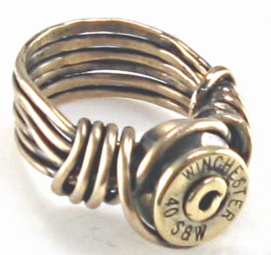 Bullet Shell Casing Ring