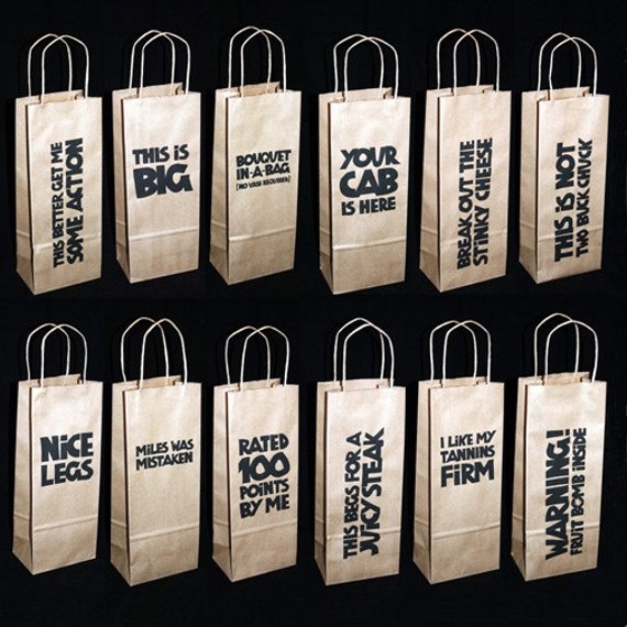 liquor gift bags