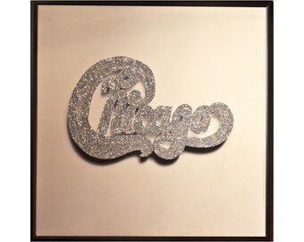 Glittered Chicago Album (Silver)