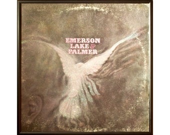 Glittered Emerson Lake and Palmer Album