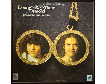 Glittered Donny and Marie Album