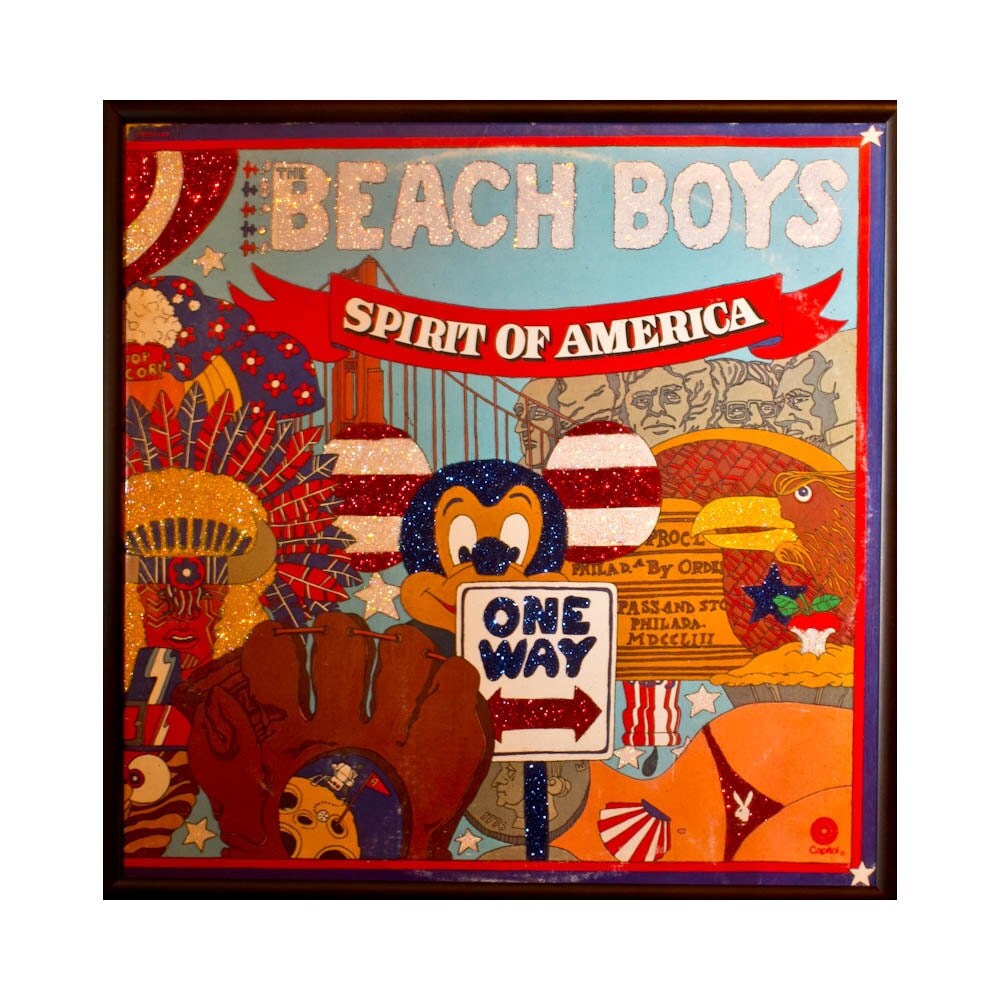 Glittered Beach Boys Spirit Of America Album