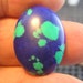 Malachite and Azurite Freeform Designer Cabochon