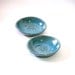 teeny weeny bowls set of two in aquamarine