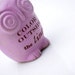 be unique - owl in orchid lavender