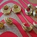 4 pair of vintage earrings