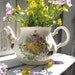 Porcelain Teapot Floral Teapot
