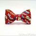 The Hero - Red Comic Book Bow Tie