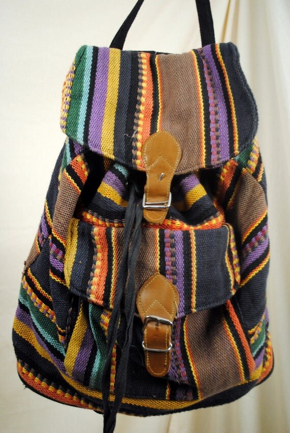 backpack woven