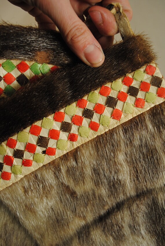 Vintage Eskimo Seal Fur Mittens