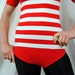 1960s Sears Striped Leotard