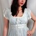 Vintage 1970s Peasant Summer Maxi Dress