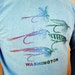 Vintage 1980s Washington State Fly Fishing Sweatshirt