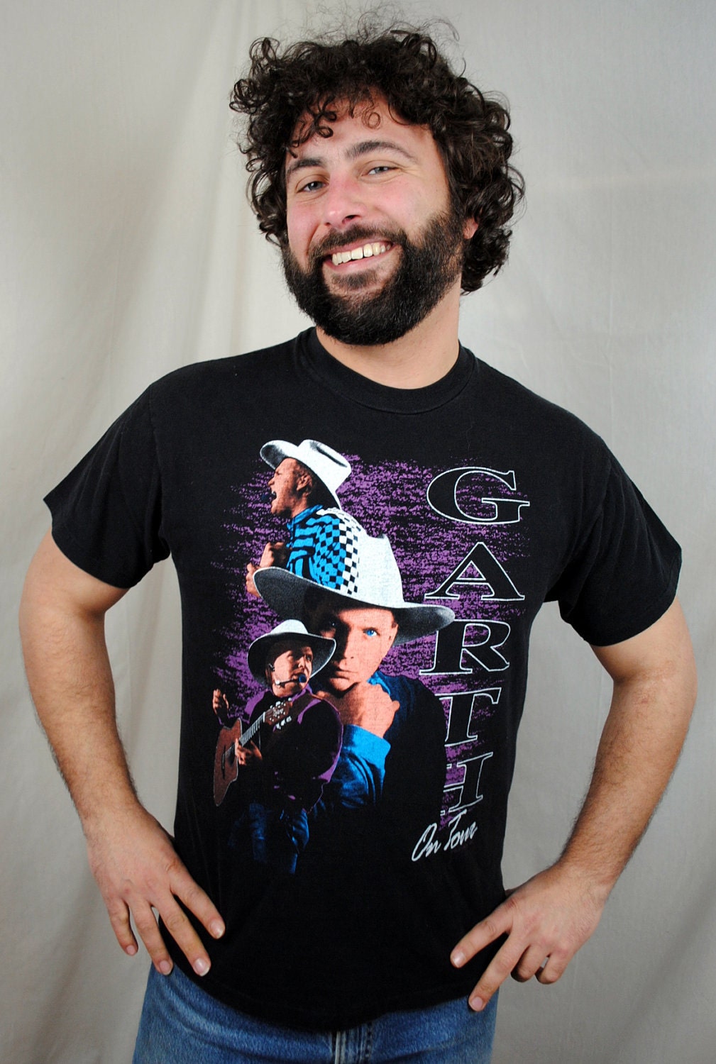 Vintage 1992 Garth Brooks Tour Tshirt by RogueRetro on Etsy