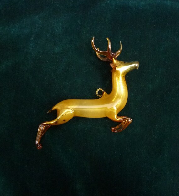 golden ice deer antique mercury glass reindeer christmas golden ice deer antique mercury glass reindeer christmas
