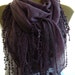 Mellow Mauve....Cotton and tulle...Richly Fringed...Mediterranean fever.... Summer collection