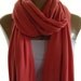 Jumbo Nomad Rag...Unisex...Gorgeous Coral...Celebrity Trend