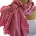 Last one..Pink Rose...Neck Rag with matching Trimming......Globetrotter..