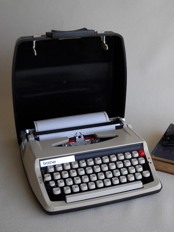 vintage Brother Activator Typewriter
