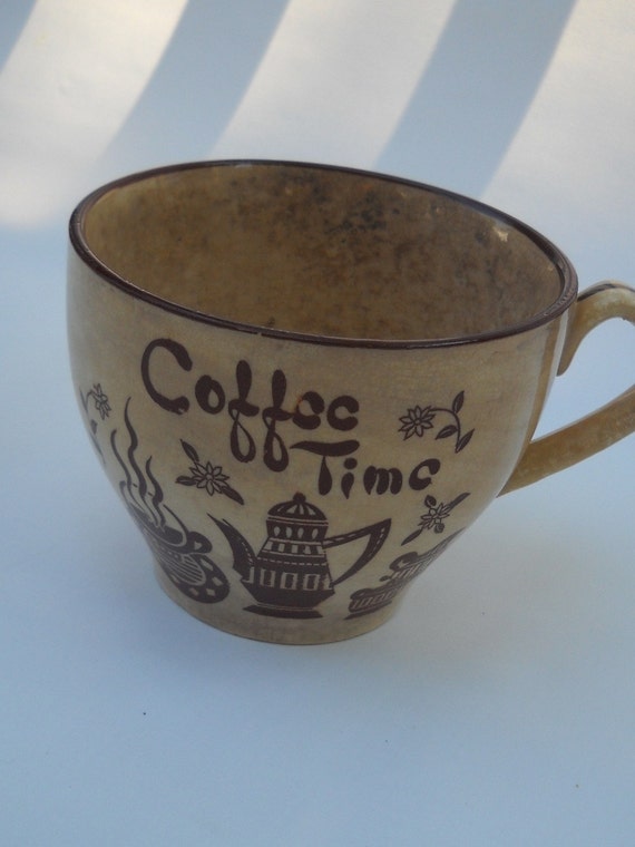 vintage awesome coffee cup
