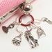 Fashion Removable Crochet Knitting Stitch Markers, Set of 5, Cell Phone, Purse, Shopping Bag, Dress, Jeans