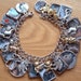 Maurice Sendak's Little Bear Altered Art Charm Bracelet