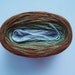 PATINA -Mega Skein- Color Changing Cotton yarn 860 yards/180 gr Fingering Weight