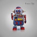 Vintage Tin skin toy - Retro robot