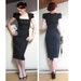 UNIQUE galaxy dress fishtail pencil style custom made all sizes