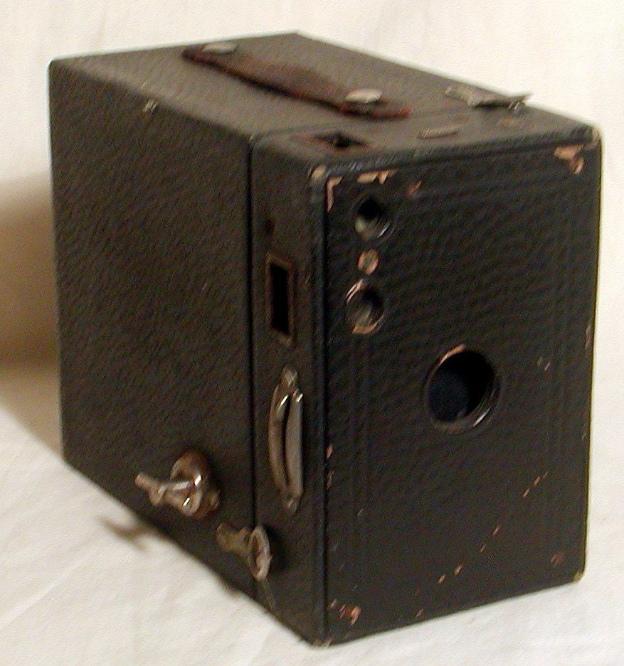 Brownie Box Camera No 2 Eastman Kodak Film 116 Made 1900s
